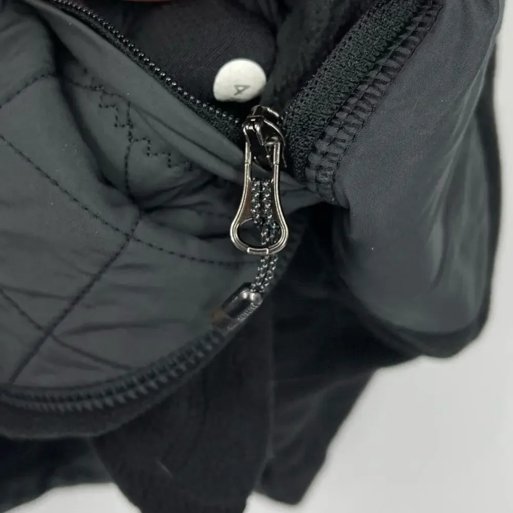 Lululemon Fleecy Keen Jacket Black Size 4‎
